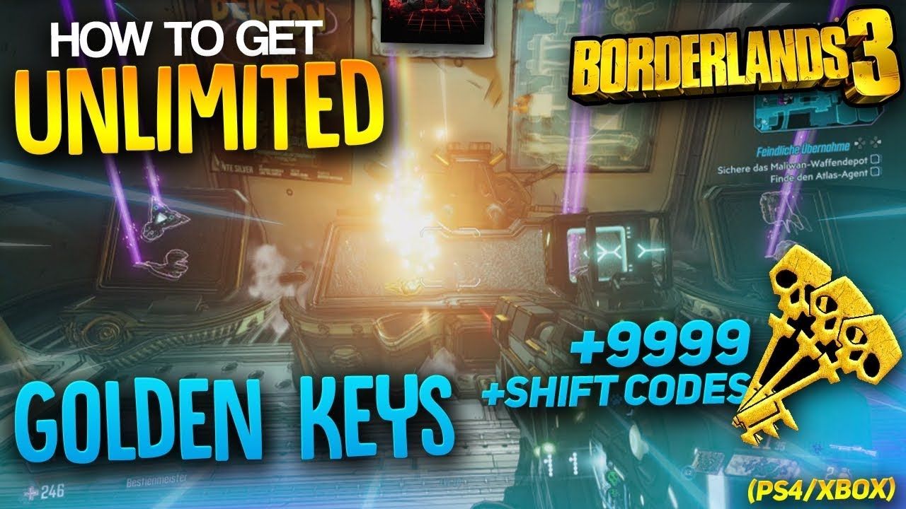 how to get diamond keys bl3