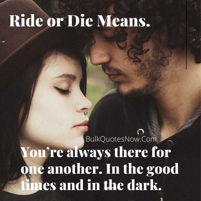 ride or die meaning
