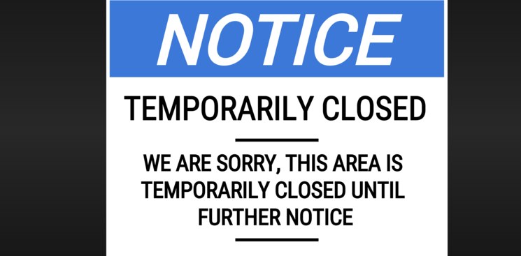 we closed the notice for request 4 meaning