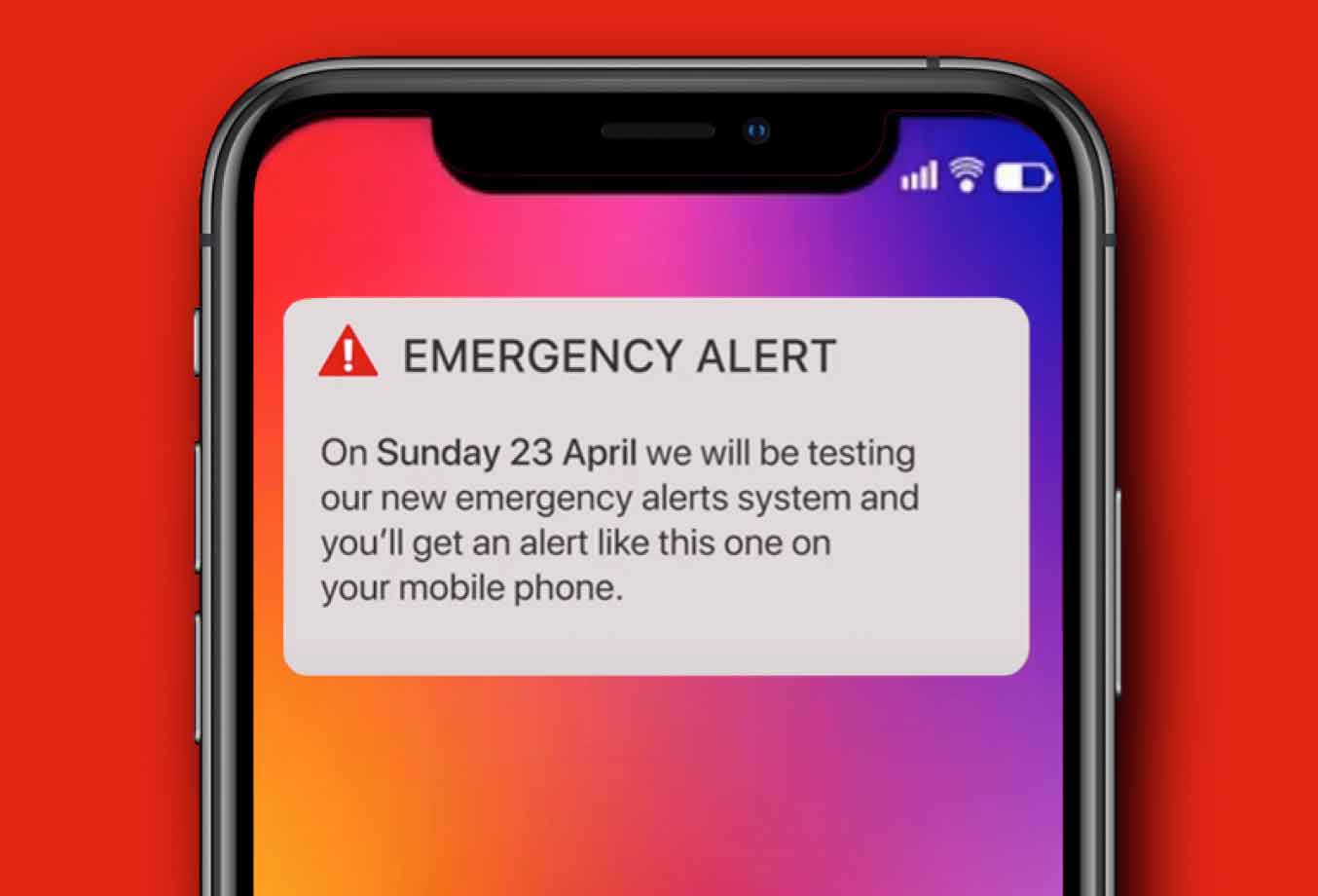 how to see amber alert on iphone