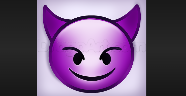 meaning of purple devil emoji