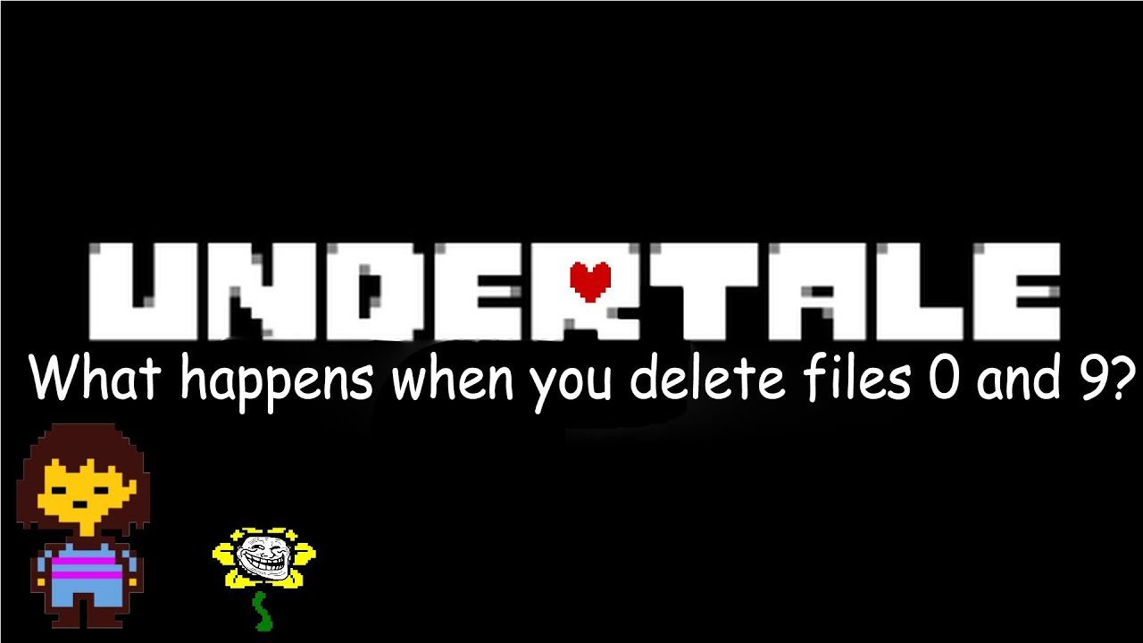 how to delete undertale save data