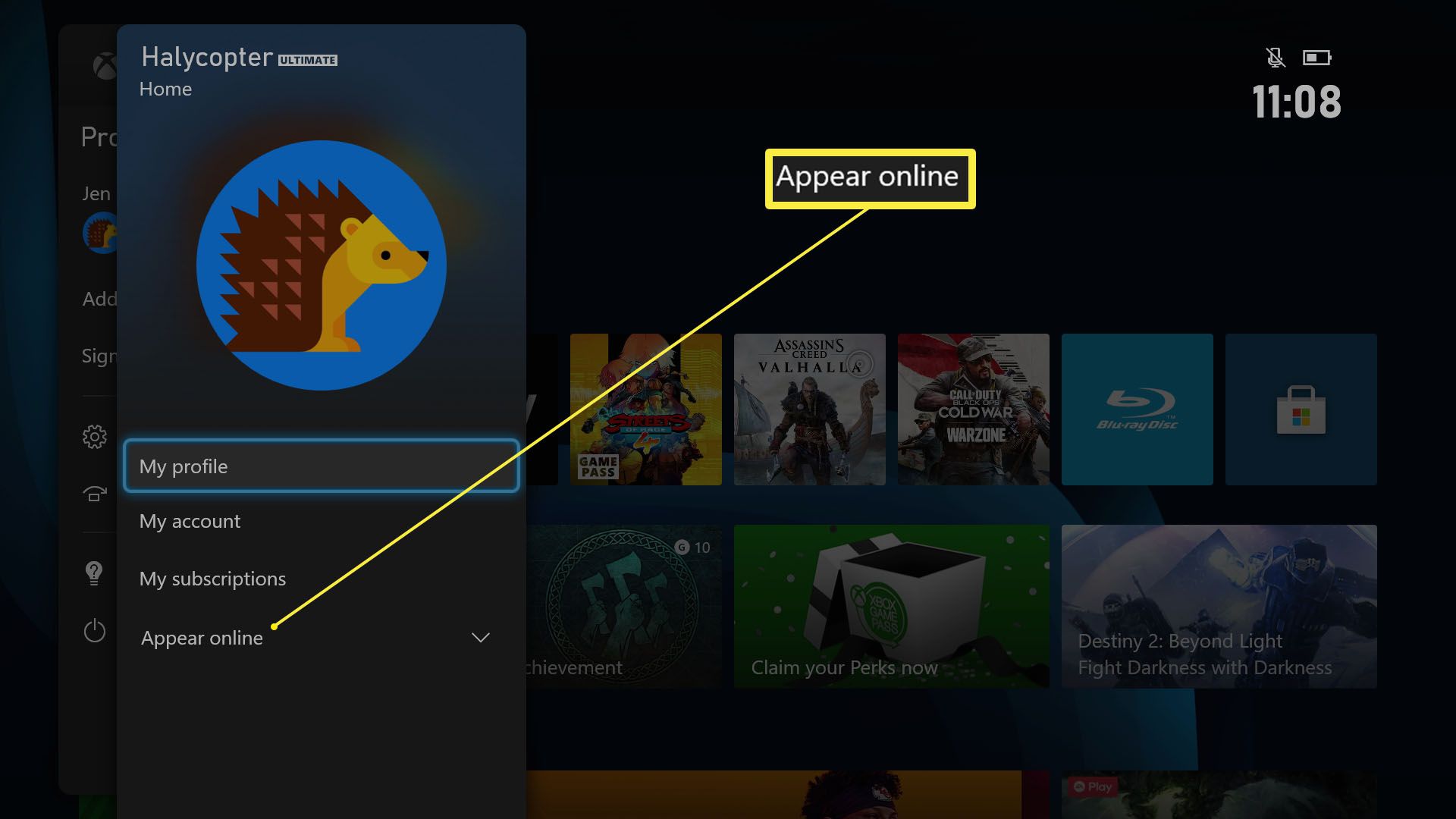 how to tell if someone is appearing offline on xbox