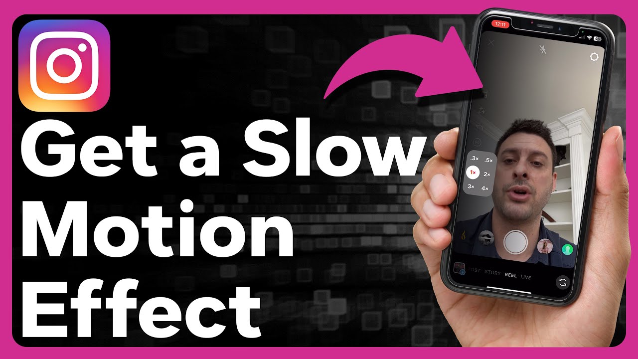 how to do slow mo on instagram story