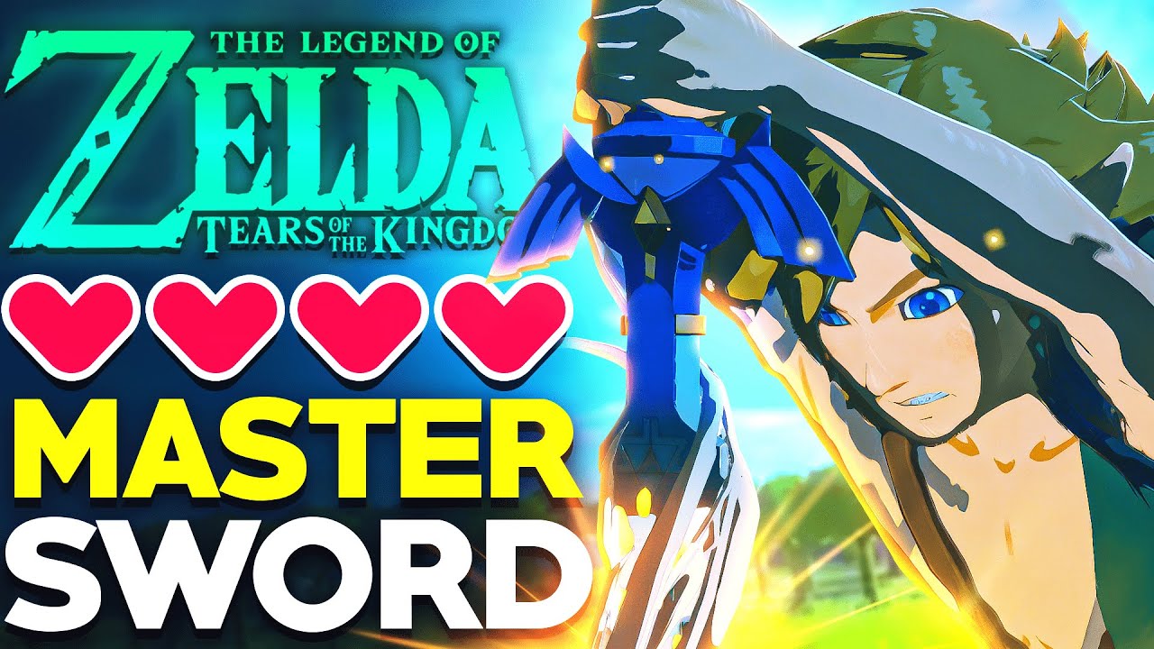 how many hearts for master sword totk