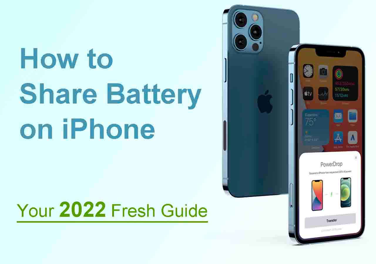 how to share battery on iphone