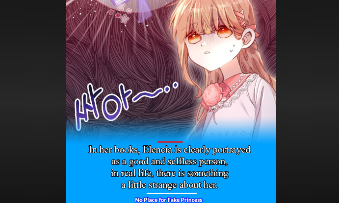 no place for the fake princess spoiler