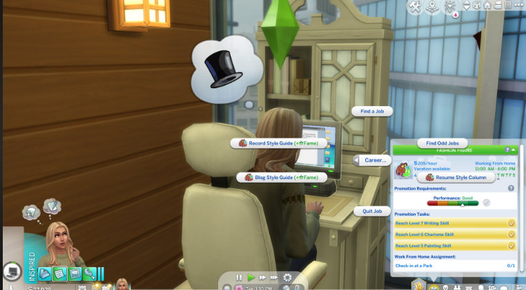 how to write articles in sims 4