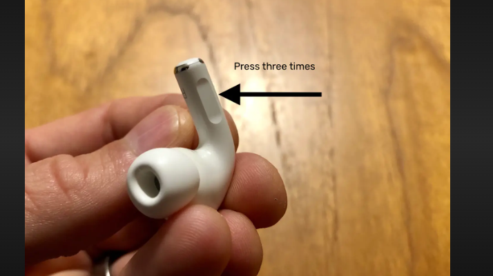 how to change song on airpods pro
