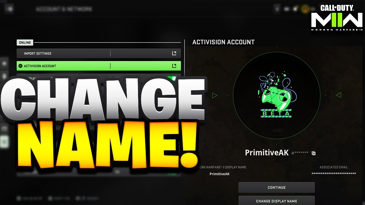 how to sign out of activision account on mw2