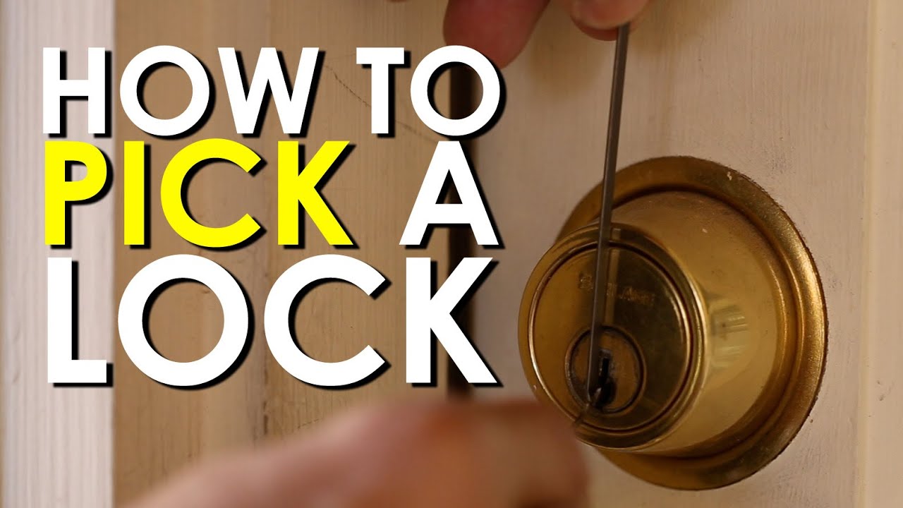 how to pick a master lock