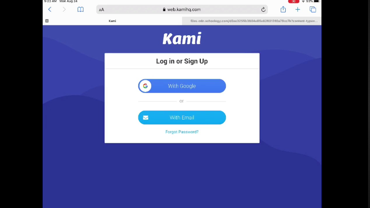 how to delete pages on kami