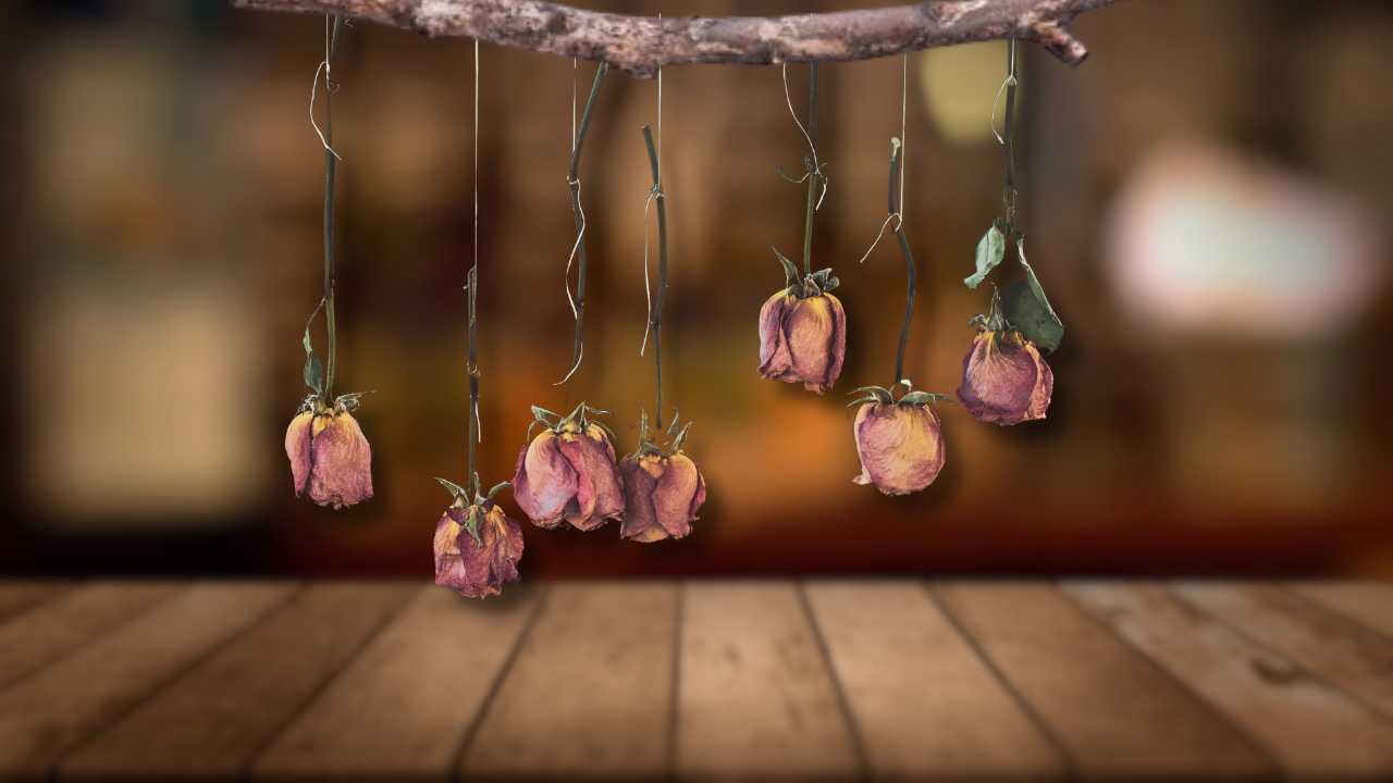 hanging flowers upside down spiritual meaning