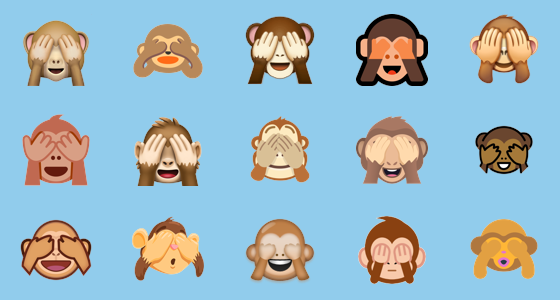monkey covering eyes emoji