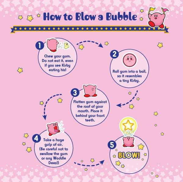 how to blow a bubble with gum