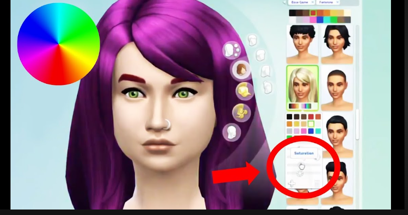 how to change hair in sims 4