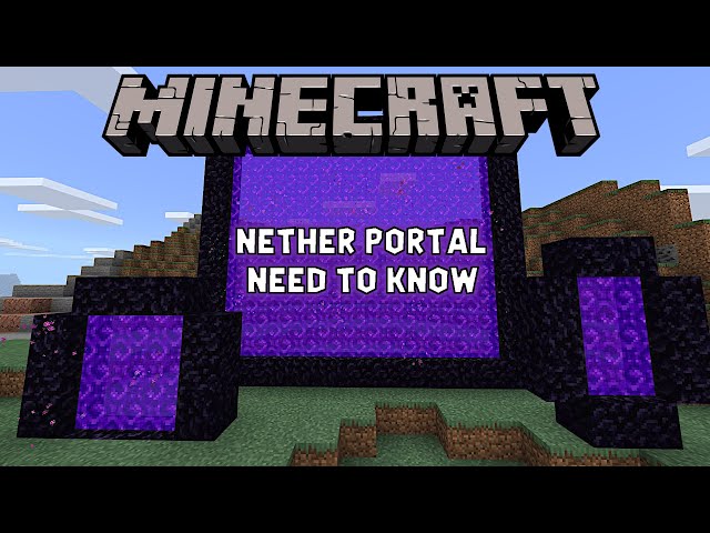 how far apart do nether portals have to be