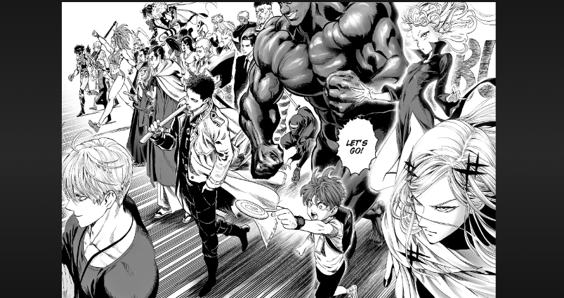 one punch man manga raw