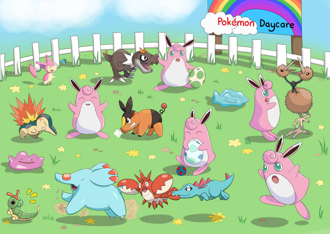 how does pokemon daycare work